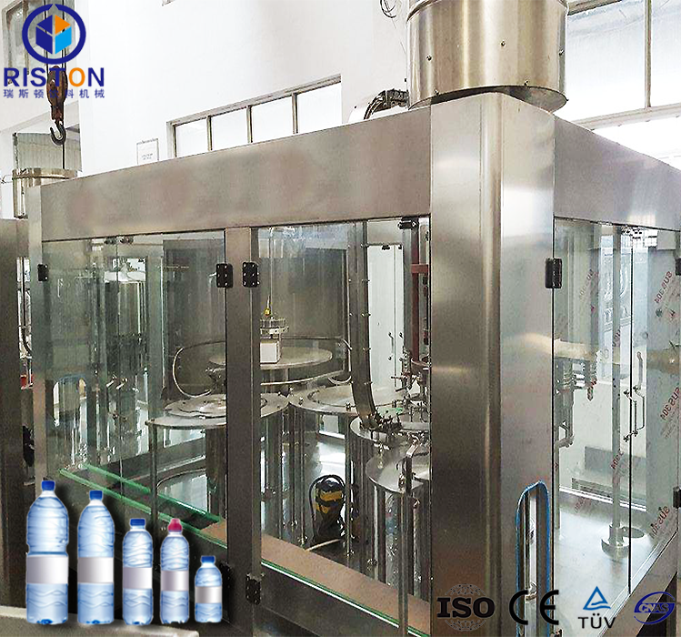 8000瓶/H礦泉水三合一灌裝機