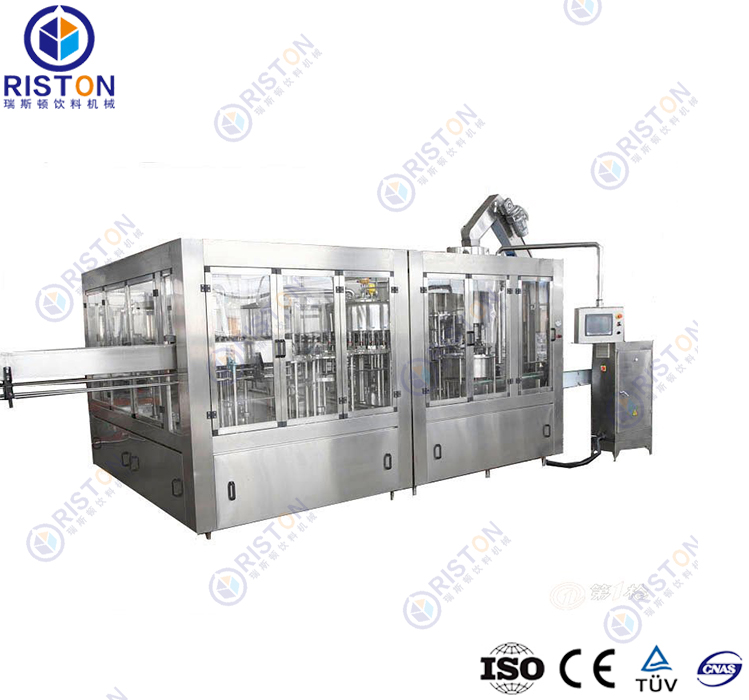 12000瓶/H瓶裝水三合一灌裝機
